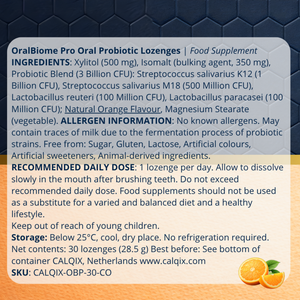 OralBiome Pro Citrus Orange